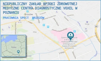 PRACOWNIA SPECT - VOXEL SPÓŁKA AKCYJNA - UL. KS. JÓZEFA BIELAWSKIEGO 18,  BRZOZÓW